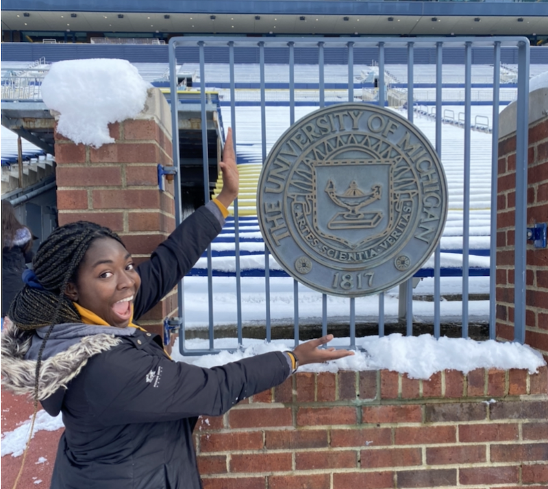 Q&A with U-M IOE Undergrad Oluwakemi Johnson