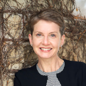 Laura Glick smiles and poses for a portrait