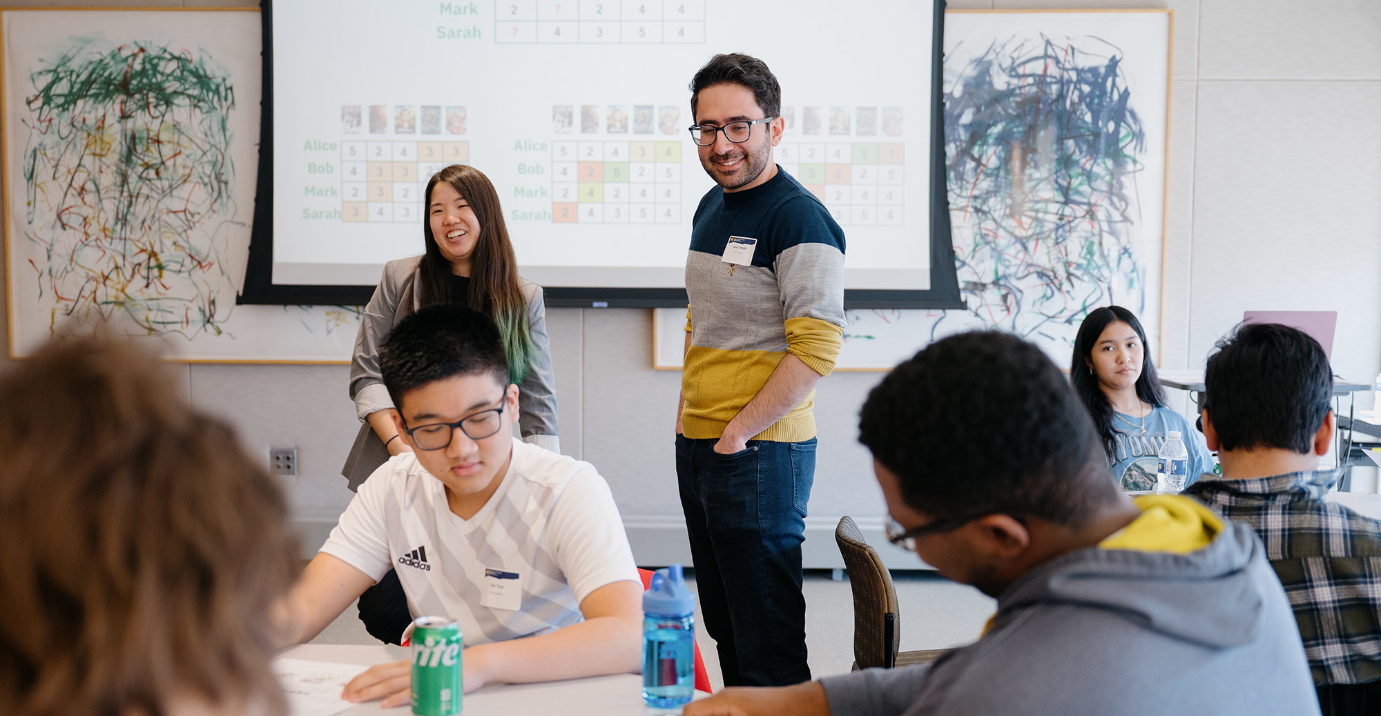 The University of Michigan welcomes local high school students to explore real-life applications of machine learning in engineering